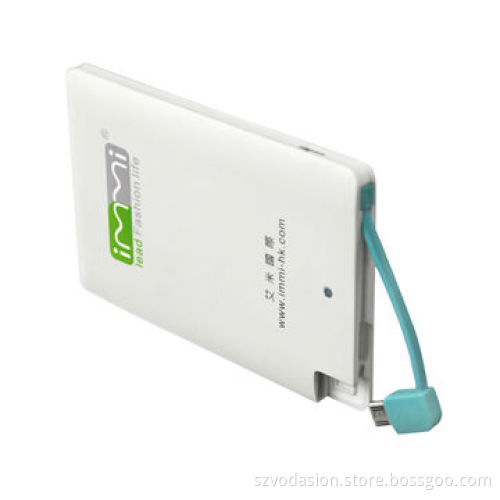 2014 Newest Patent Ultra-thin Name Card Power Bank for Tablet PC and Smartphones